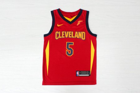 Maillot De Basket Cleveland Cavaliers J.R.Smith 5 Nike Youth Edition Children Clothing Presse Chaud